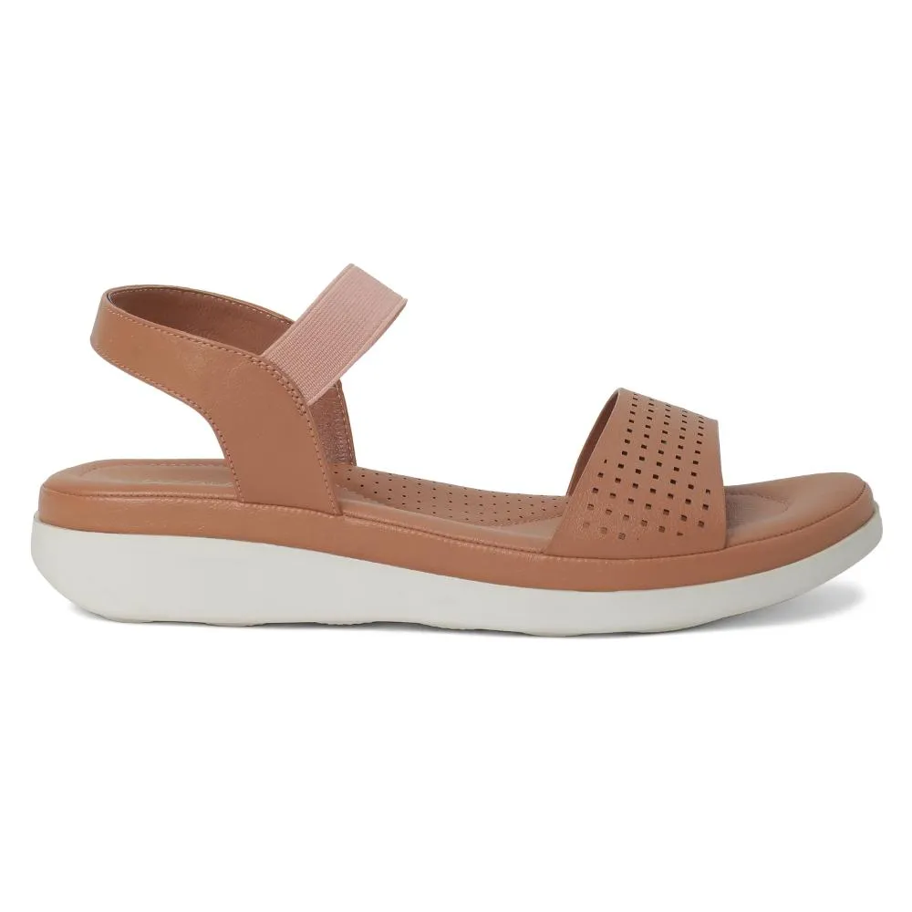 Healers Peach Casual Sandal For Women JD-39 By Liberty