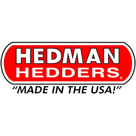 Hedman Hedders Street Headers - 1.75 in Primary - 3 in Collector - Black Paint - Ford FE-Series - Ford Fullsize Truck 1965-76 89120 - Pair