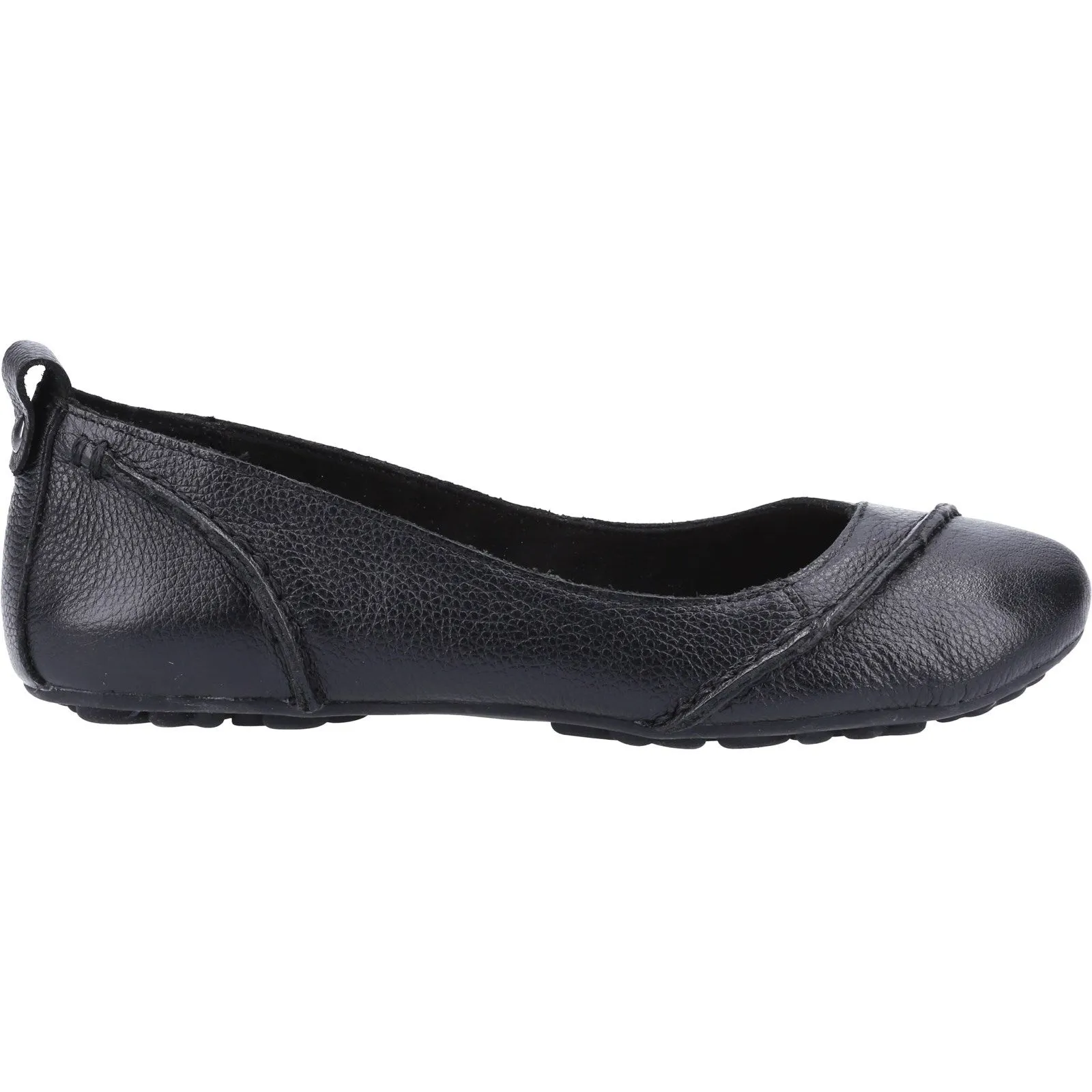 Hush Puppies Janessa Womens Black Slip On Shoe