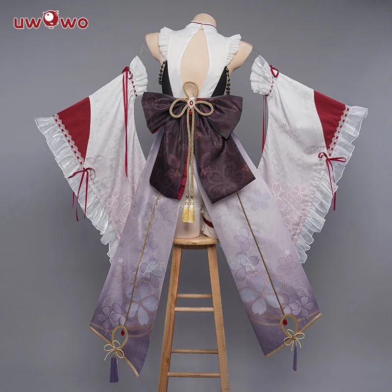 【In Stock】Exclusive Uwowo Genshin Impact Fanart Yae Miko Maid Dress Cosplay Costume