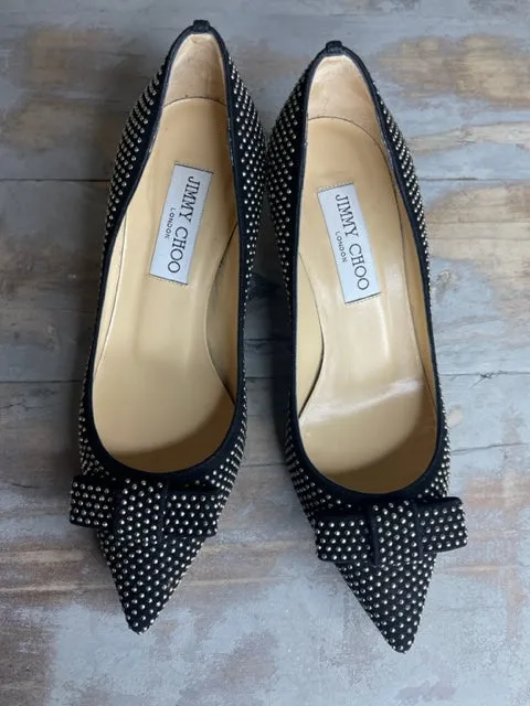 Jimmy Choo Madeeha Studded Pumps 35.5