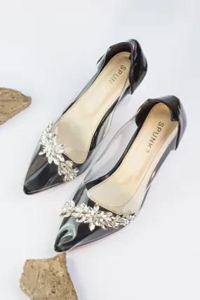 Julia Transparent Pumps