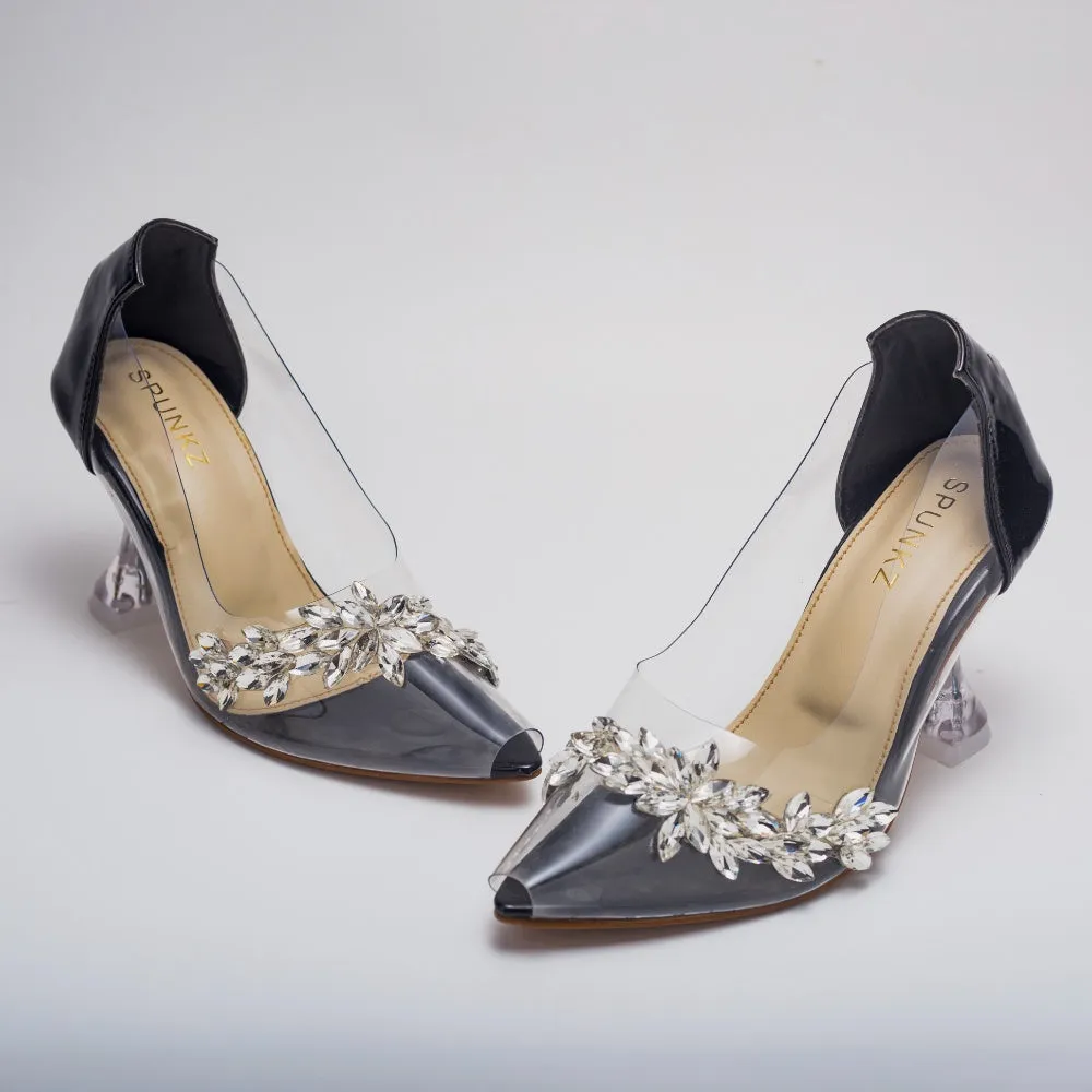 Julia Transparent Pumps