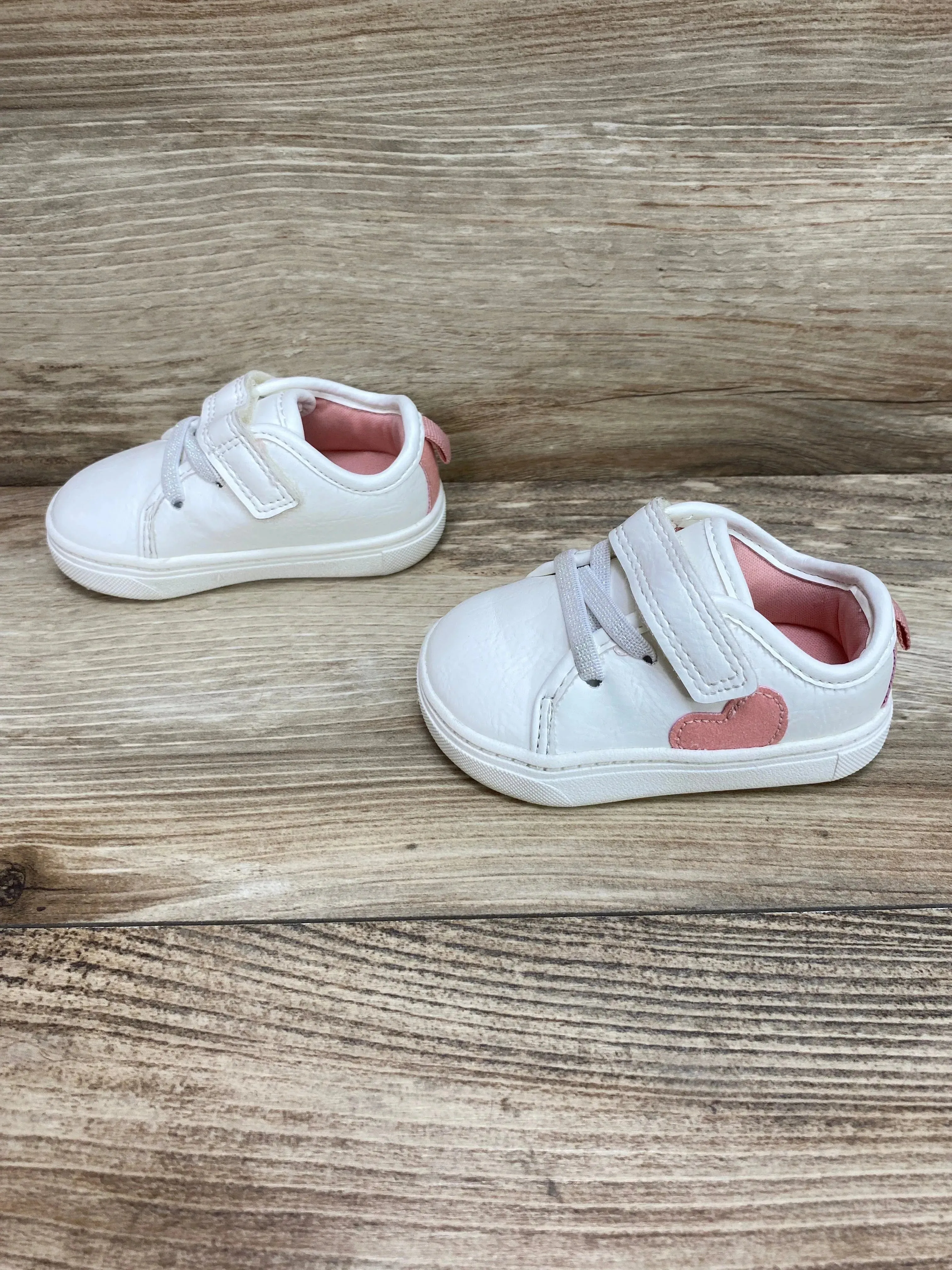 Just One You Baby Girls' Emily First Walk Sneakers White sz 3c