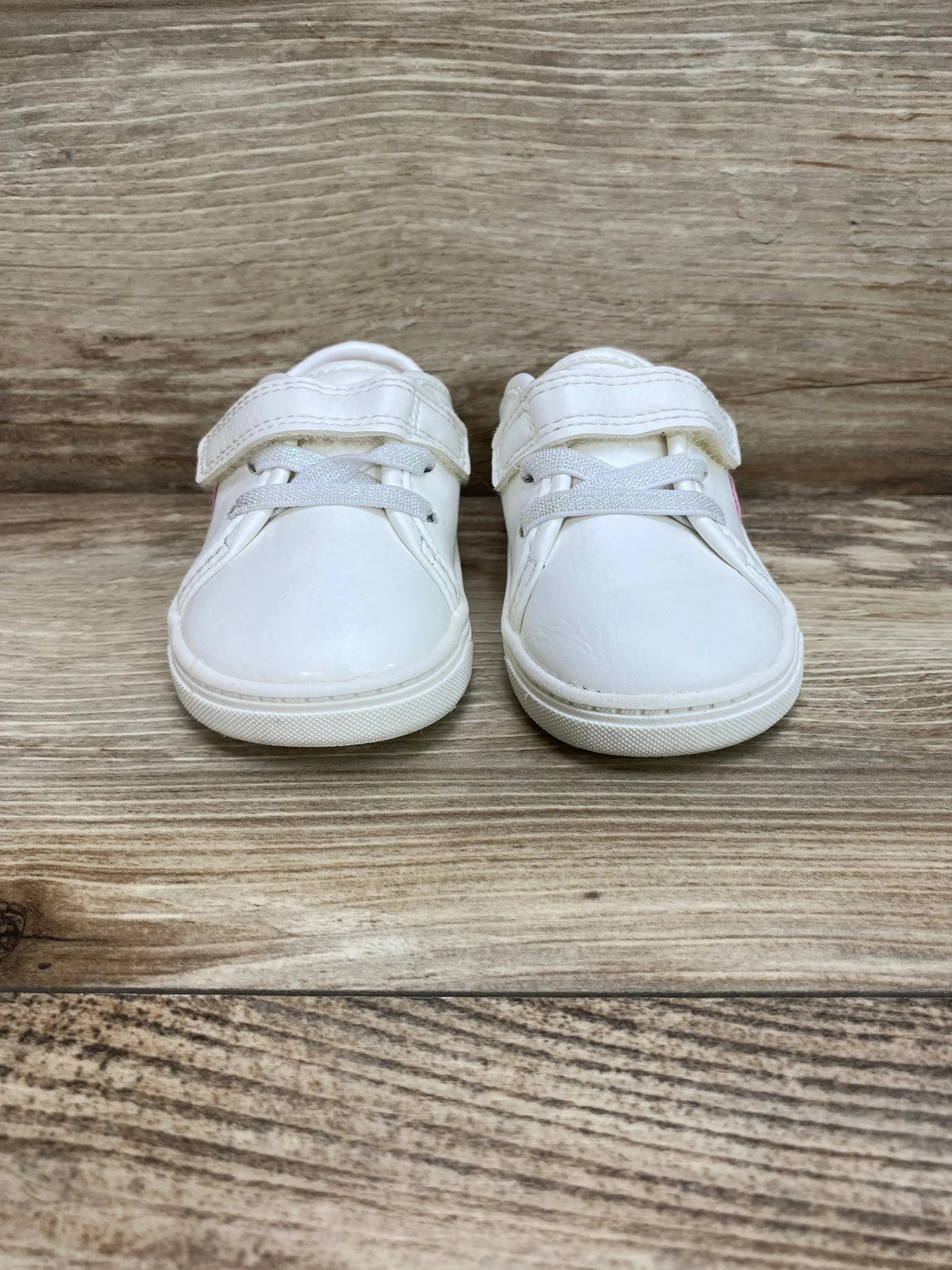 Just One You Baby Girls' Emily First Walk Sneakers White sz 3c