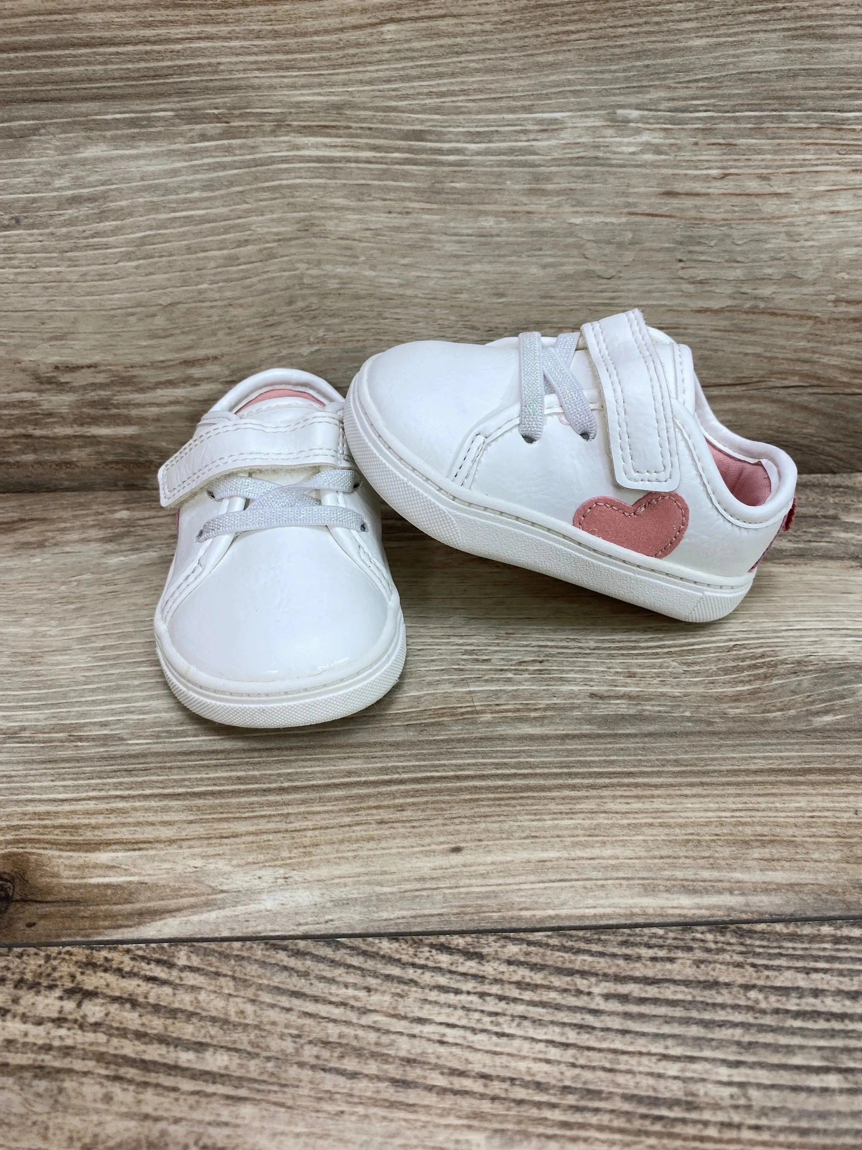 Just One You Baby Girls' Emily First Walk Sneakers White sz 3c