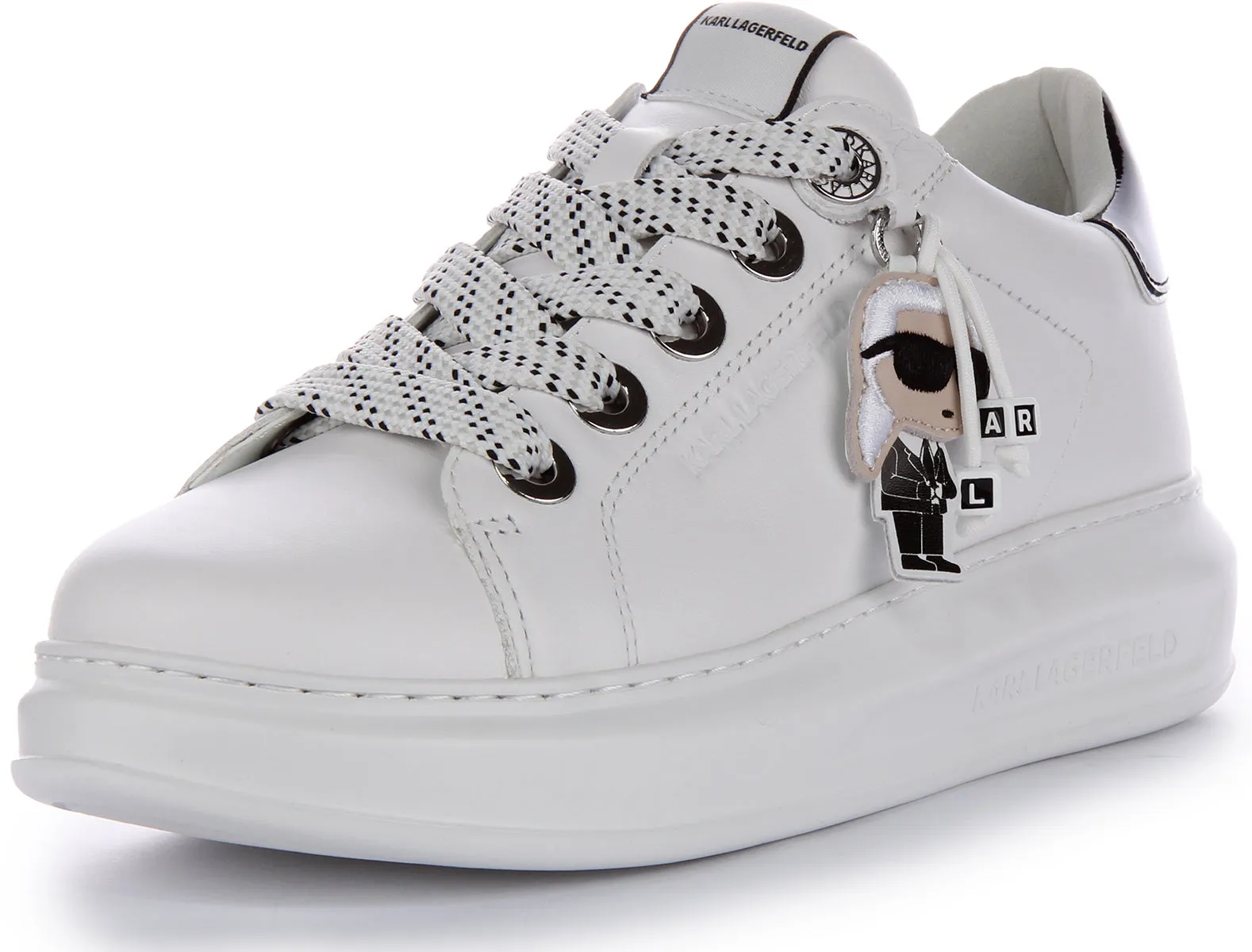 Karl Lagerfeld Kapri NFT In White Black For Women