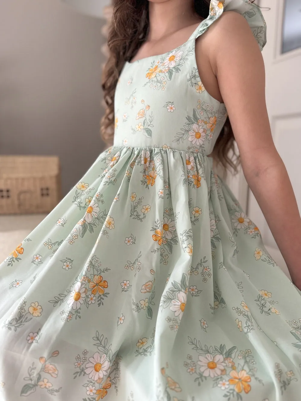 Katie Girls Floral Dress