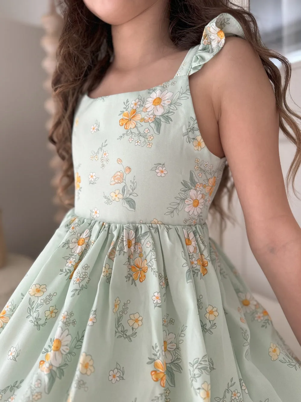 Katie Girls Floral Dress