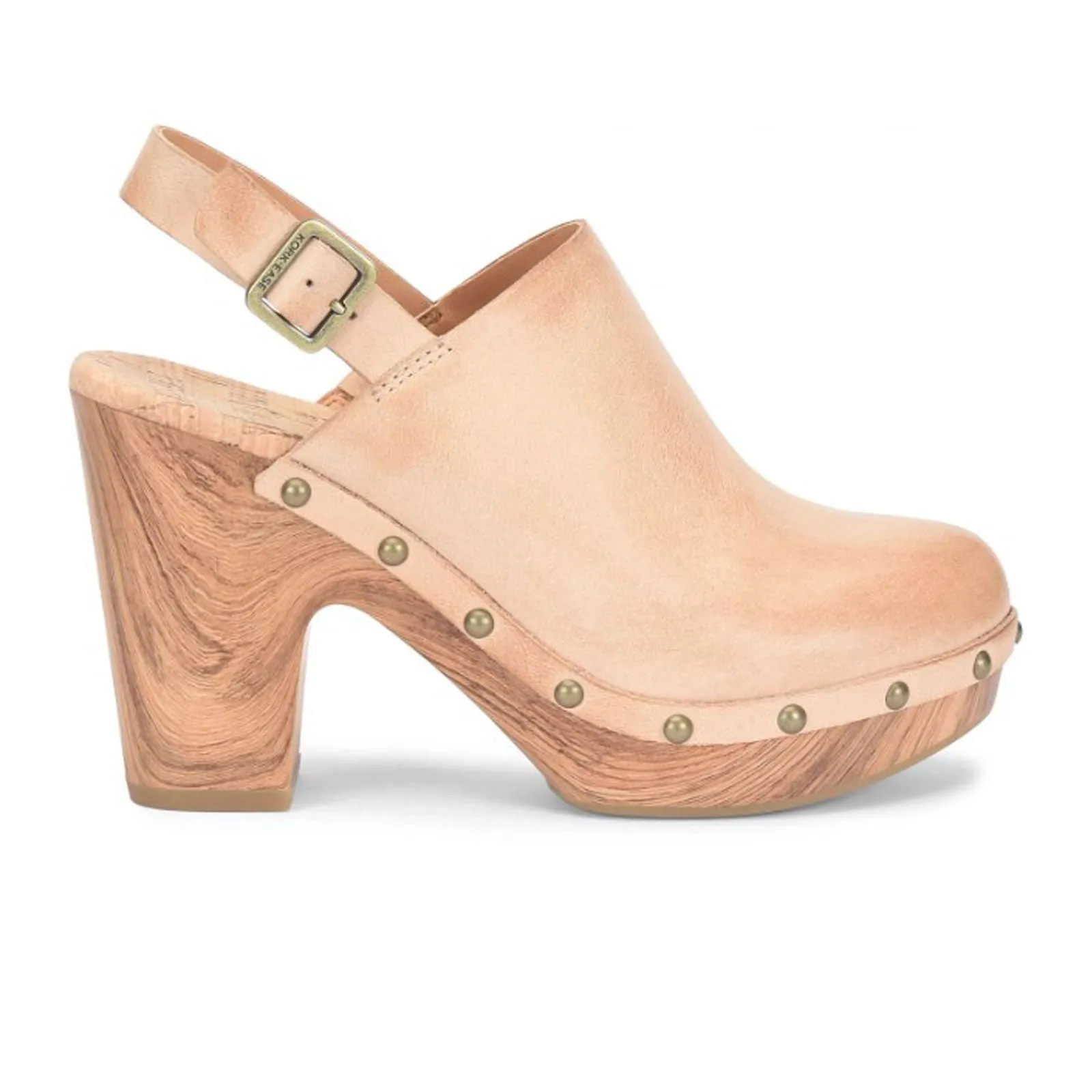 Kork-Ease Darby Heeled Clog (Women) - Natural (Nude)