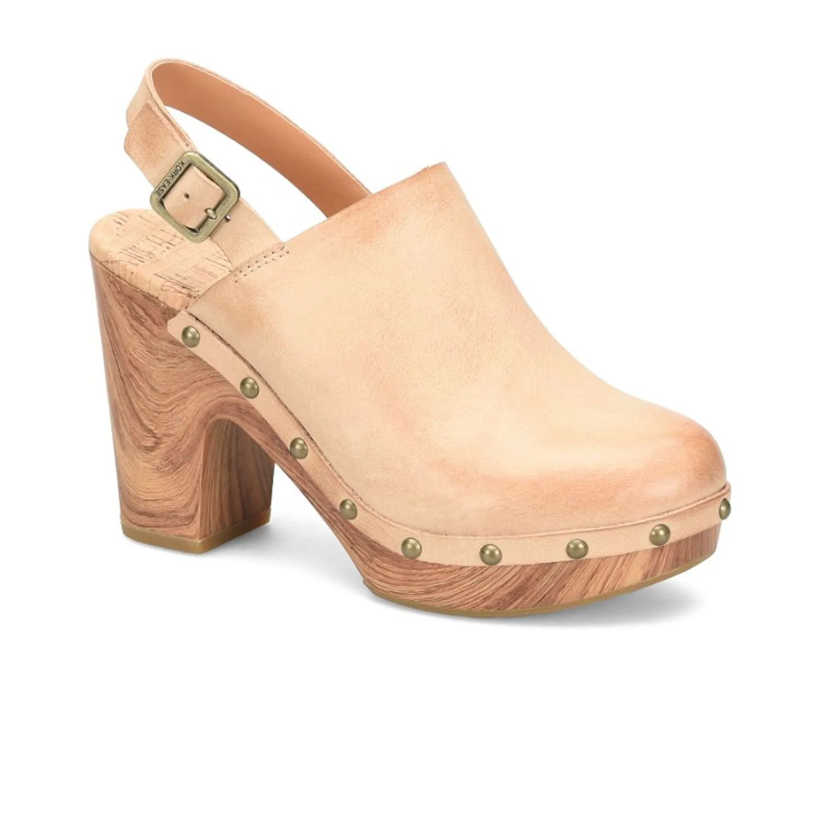 Kork-Ease Darby Heeled Clog (Women) - Natural (Nude)