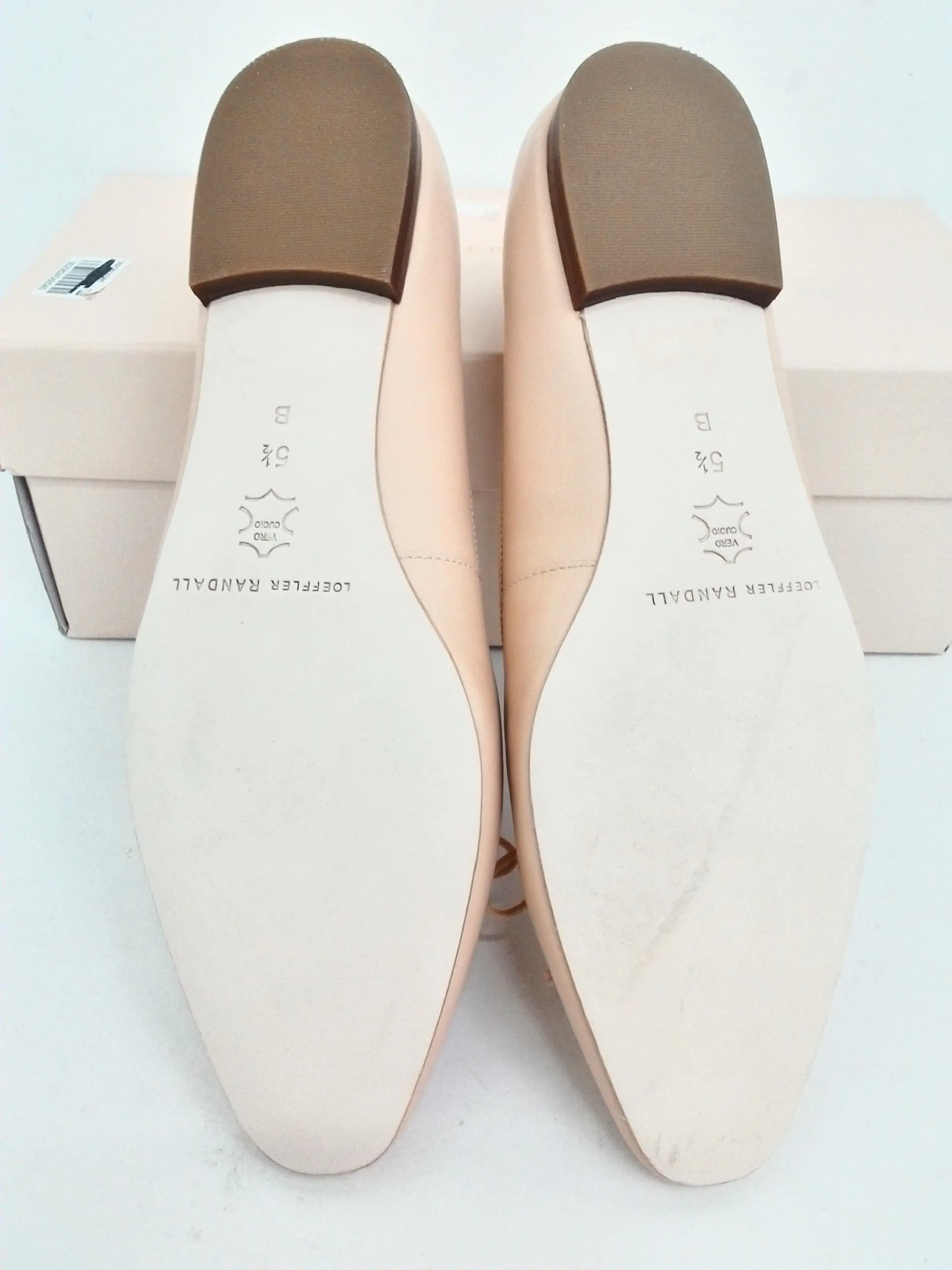 Loeffler Randall Women's Nude/Pink Flats Size 5.5 B