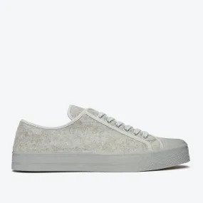 Military Felt Low Top - Grey