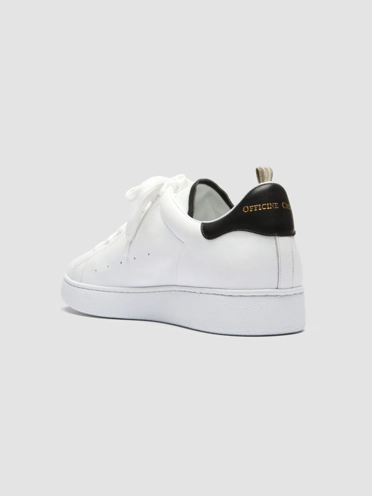 MOWER 005 - White Leather Sneakers