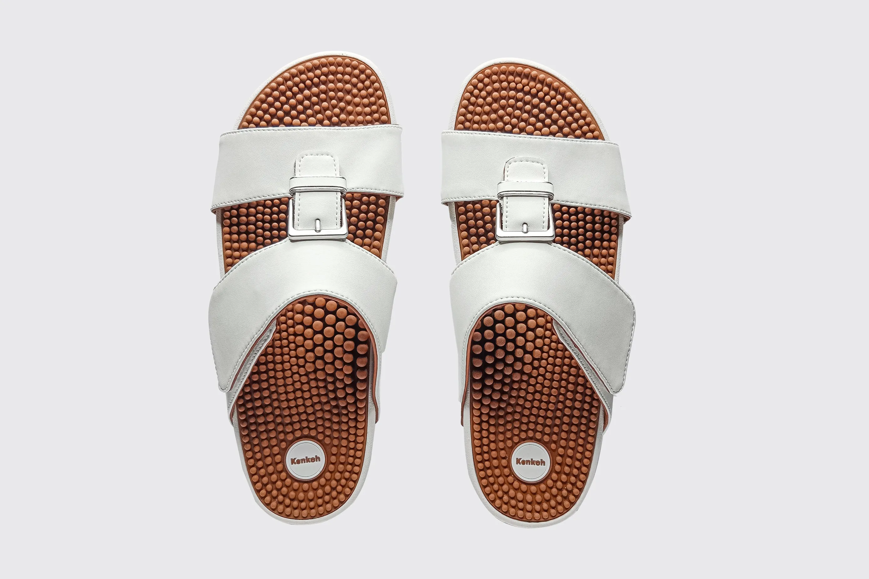 Musashi Elegance Leather Reflexology Sandals