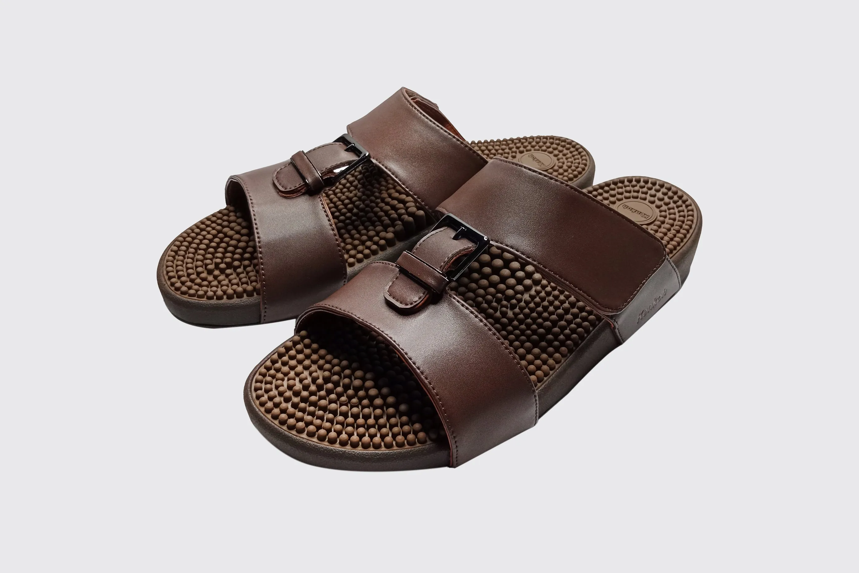 Musashi Elegance Leather Reflexology Sandals