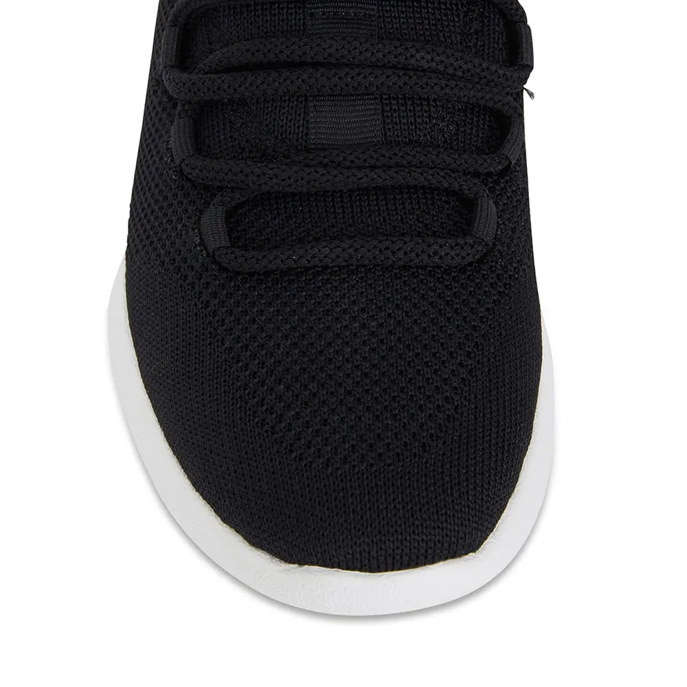 Nadal Sneaker in Black Multi Fabric