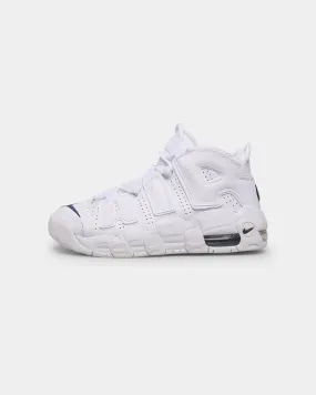 Nike Kid's Air More Uptempo (GS) White/Midnight Navy-White