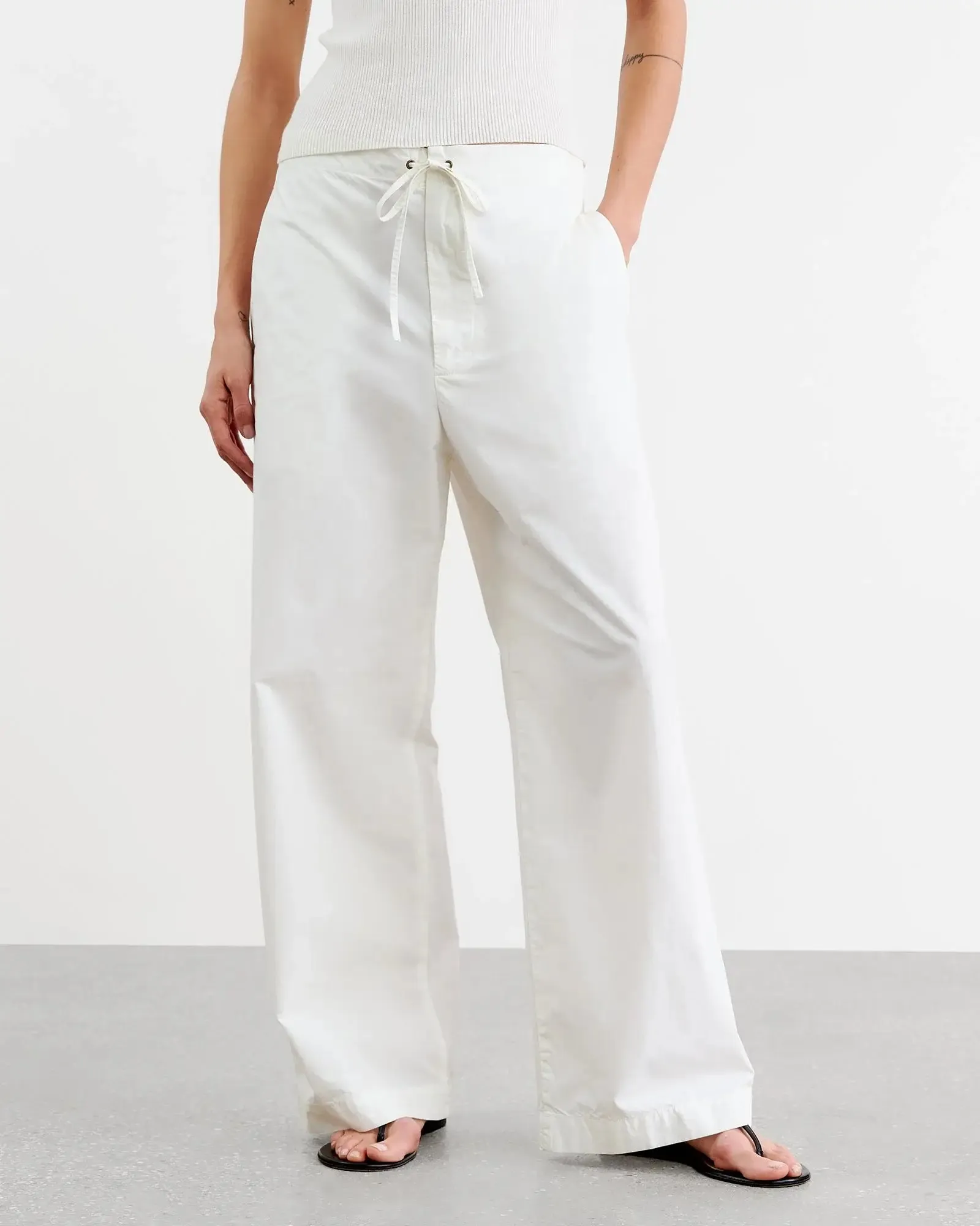 Nili Lotan - Kai Pant in White