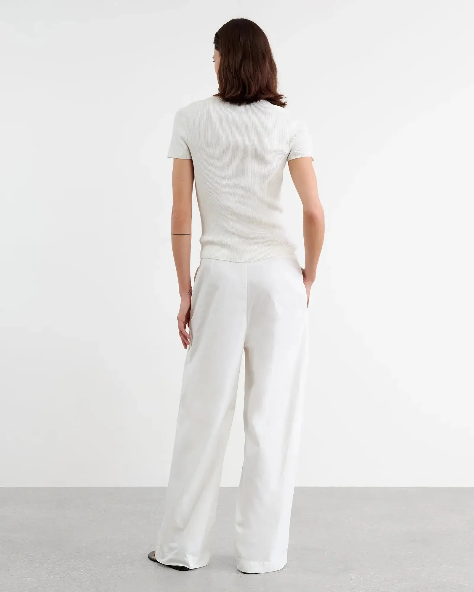 Nili Lotan - Kai Pant in White