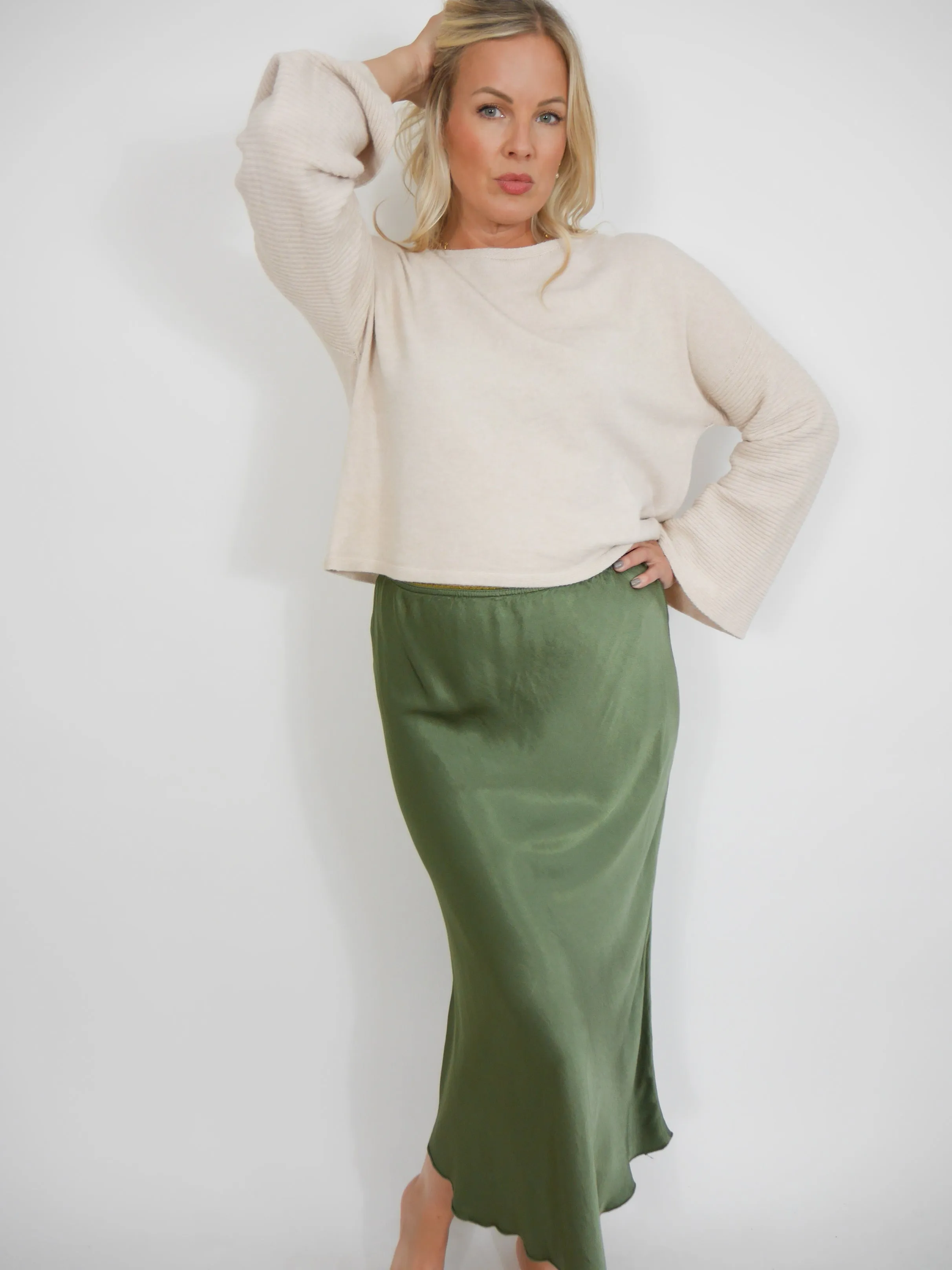 Nina Skirt Khaki