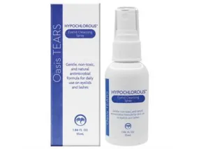 Oasis Tears Hypochlorous Eyelid & Lash Cleansing Spray (55mL)