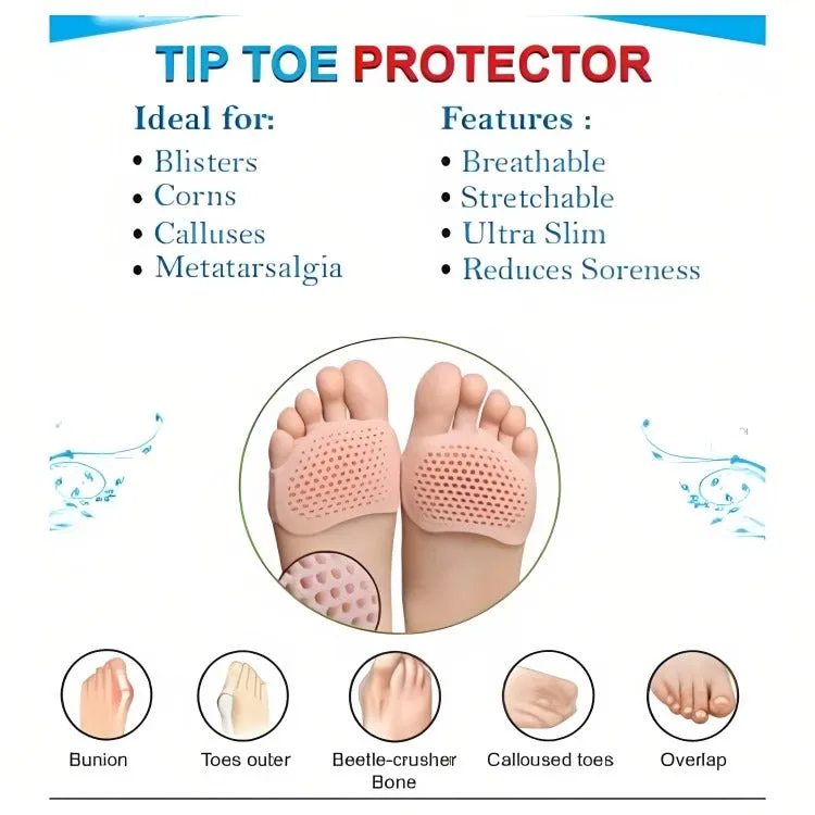 Orthopedic Toe Tip Protector with Enhanced Comfort