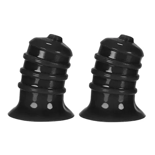 Oxballs - Huj Hunky Junk Elong Nipple Suckers (Black)