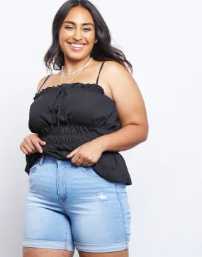 Plus Size Alex Midi Shorts