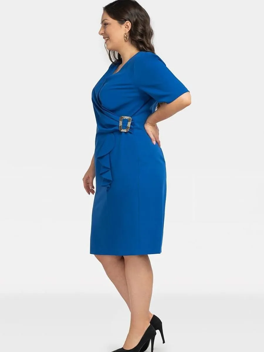 Plus size dress model 196889 Karko