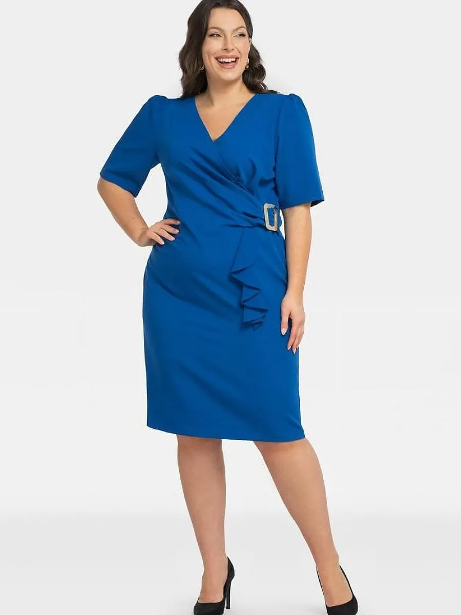 Plus size dress model 196889 Karko