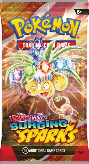 Pokemon Scarlet & Violet Surging Sparks Booster Pack | Alolan Exeggutor