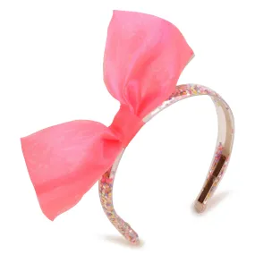 Rose Headband with Large Bow