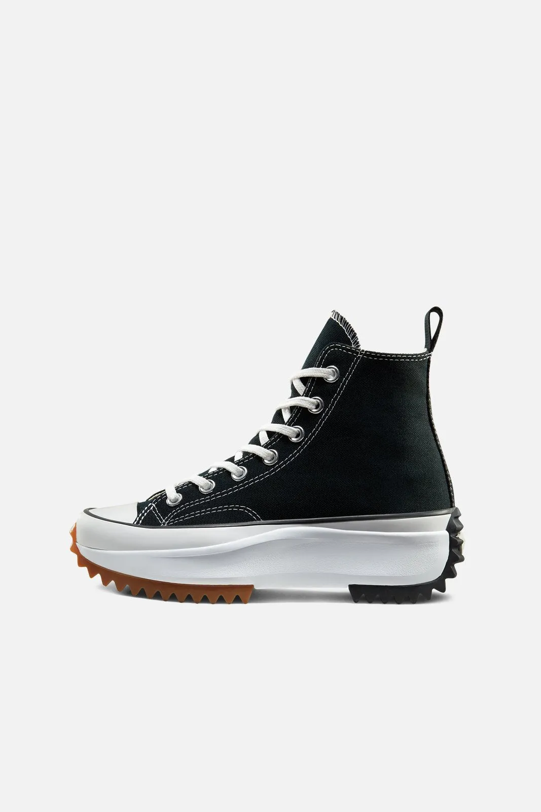 Run Star Hike Hi - Black/white/gum