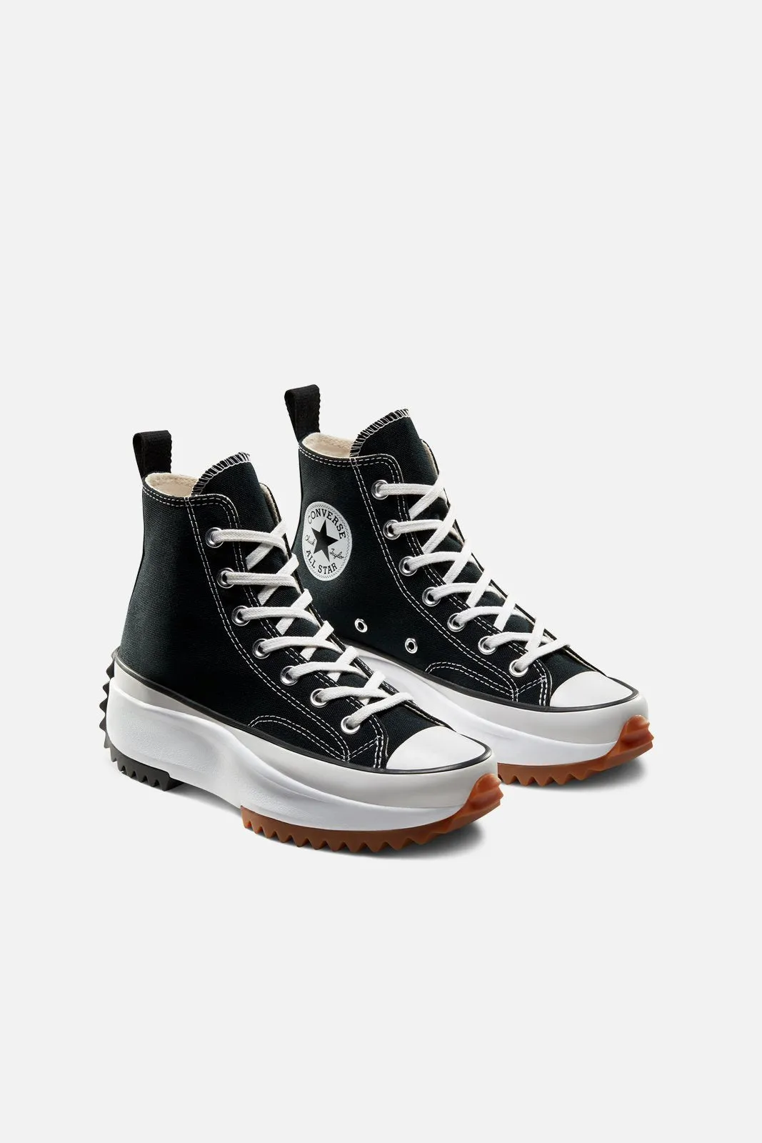 Run Star Hike Hi - Black/white/gum