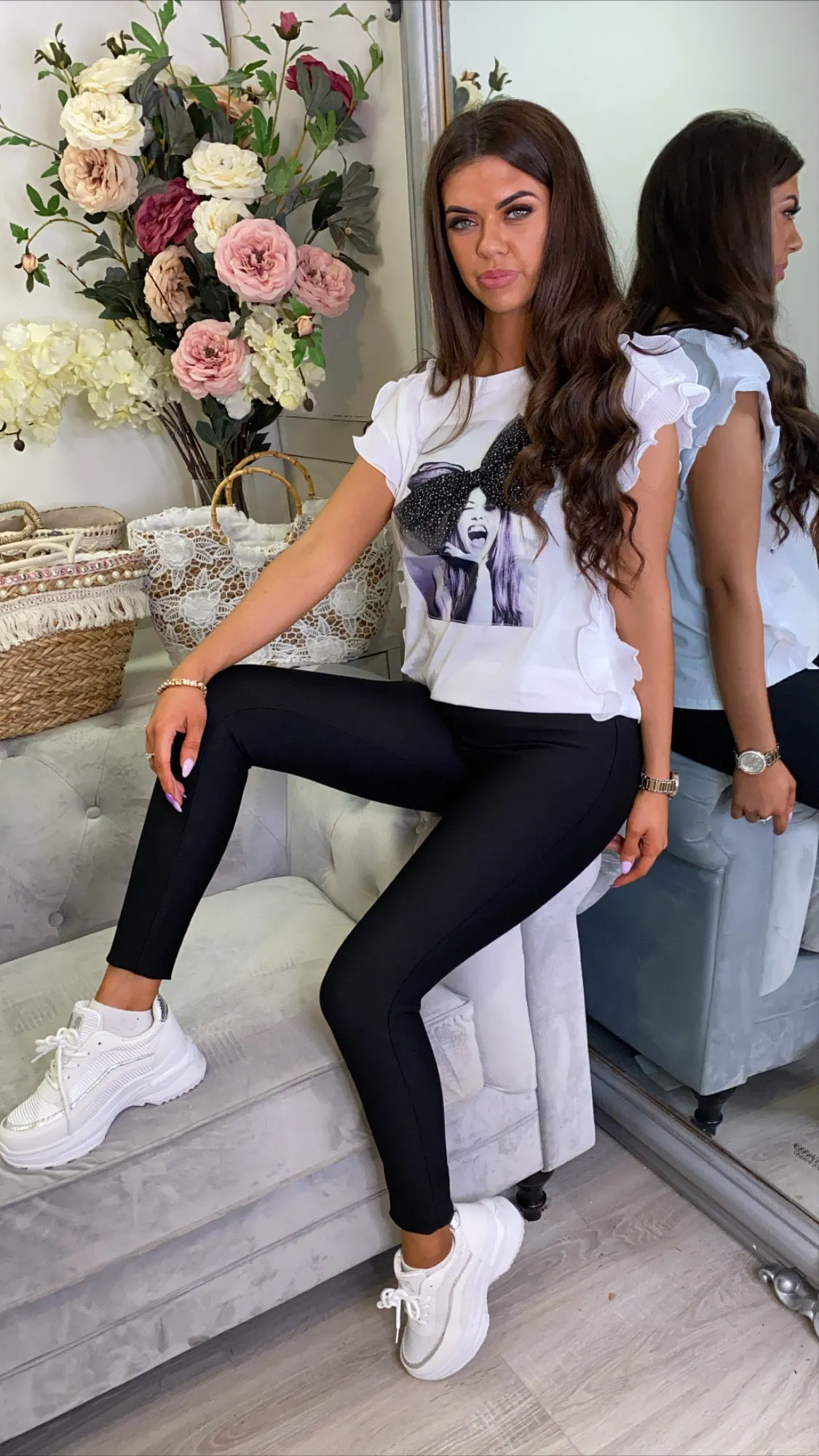 Sabby Spandex Leggings Black