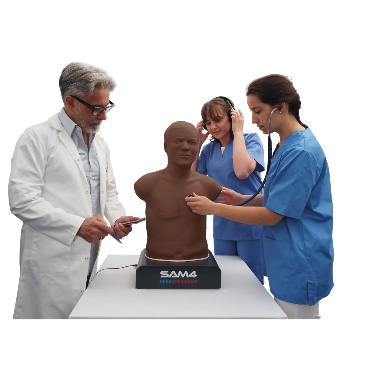 SAM4 Auscultation Manikin, Dark