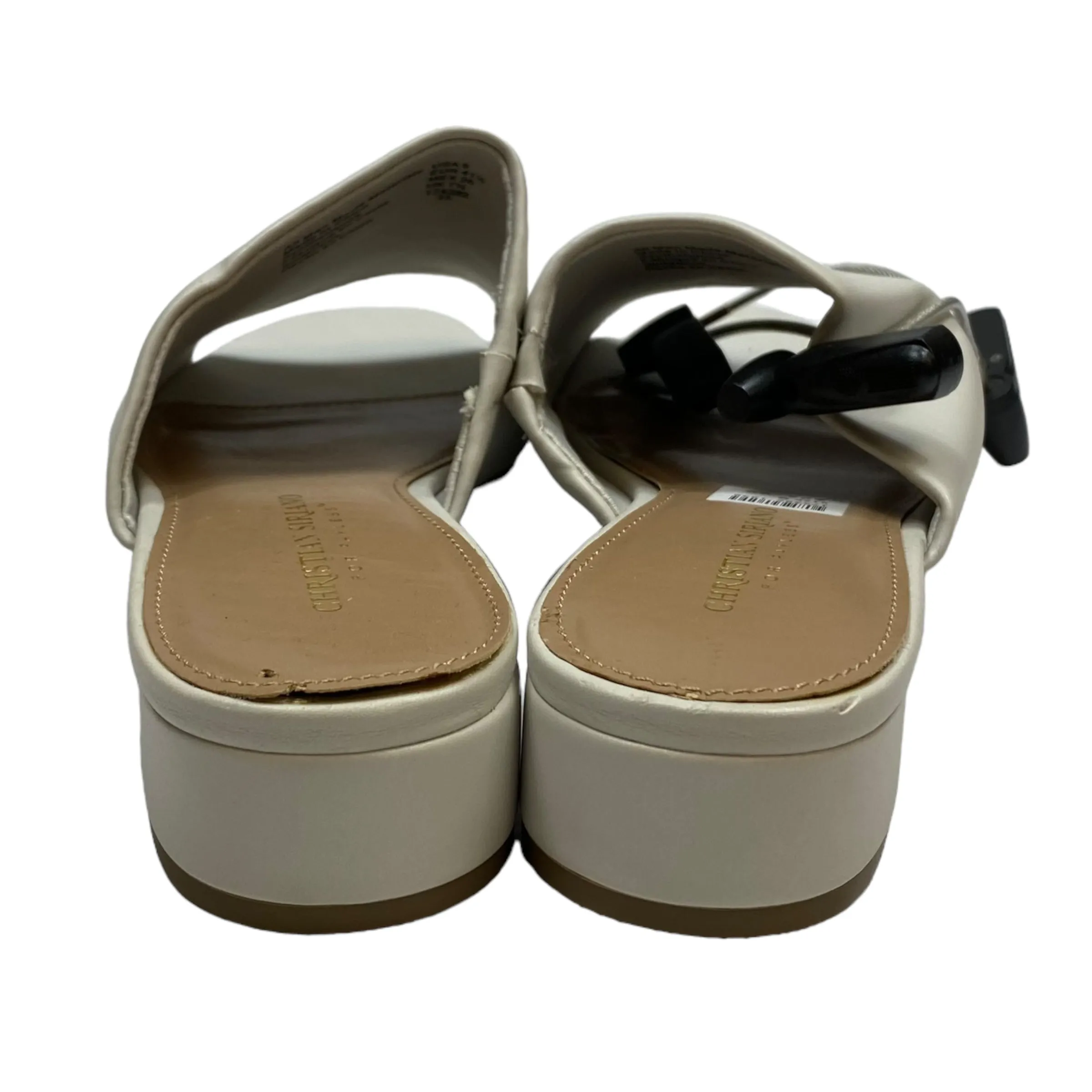 Sandals Flats By Christian Siriano For Payless In Cream, Size: 9