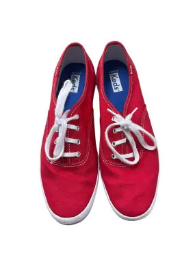 Shoes Flats By Keds In Red, Size: 8