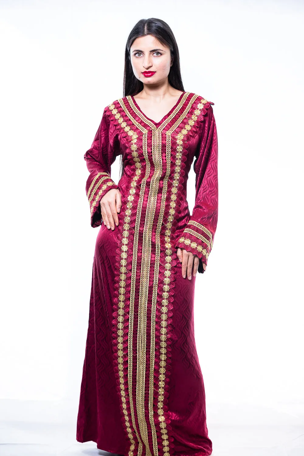 Silk Elektra Kaftan Dress