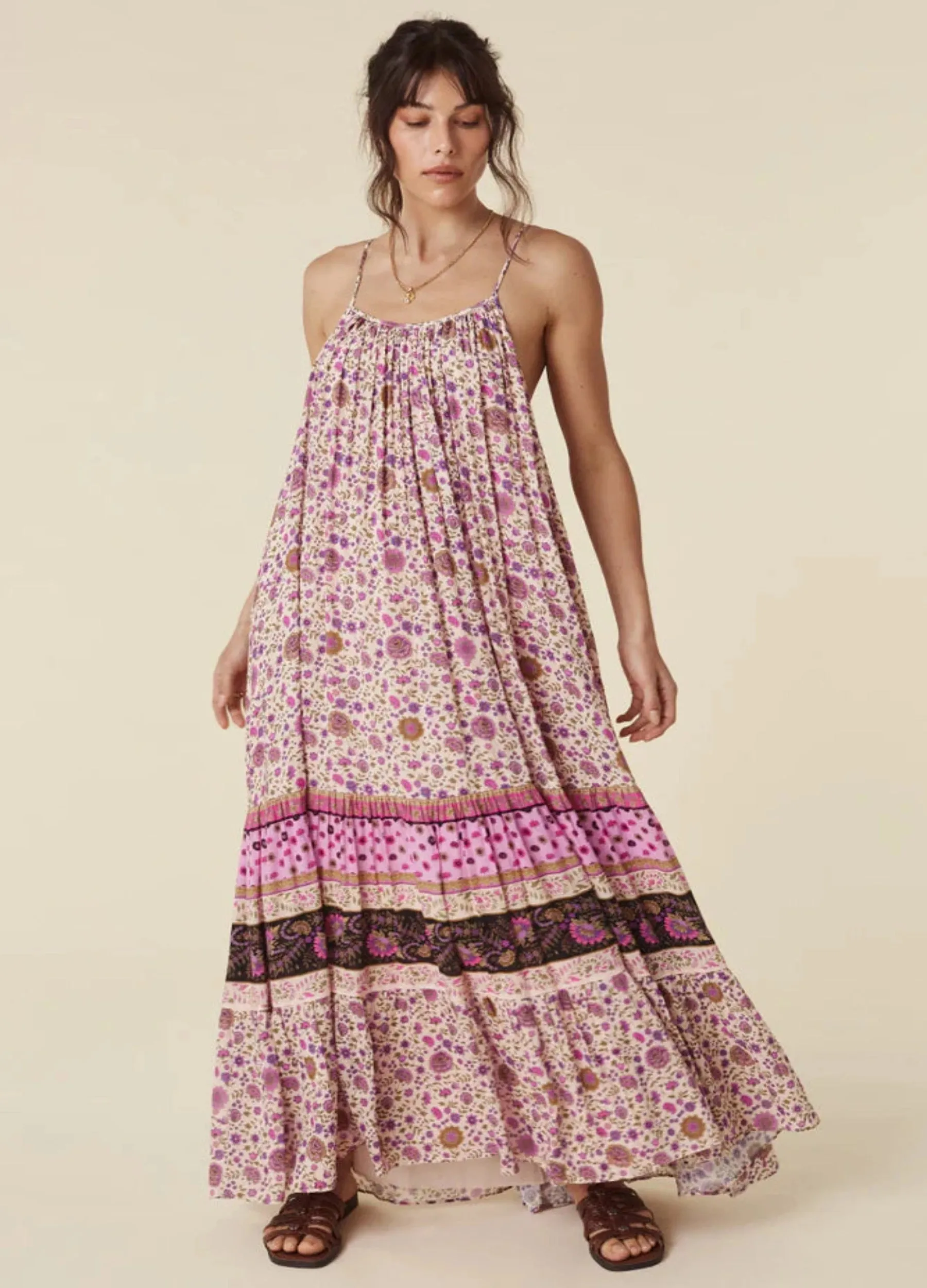 Spell - Lady Untamed Maxi Dress - Lavender