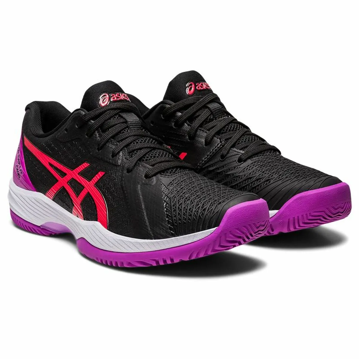 Sports Trainers for Women Asics Solution Swift FF Black