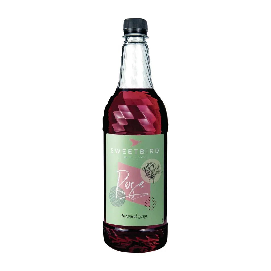 Sweetbird Botanical Rose Syrup 1Ltr - DX584