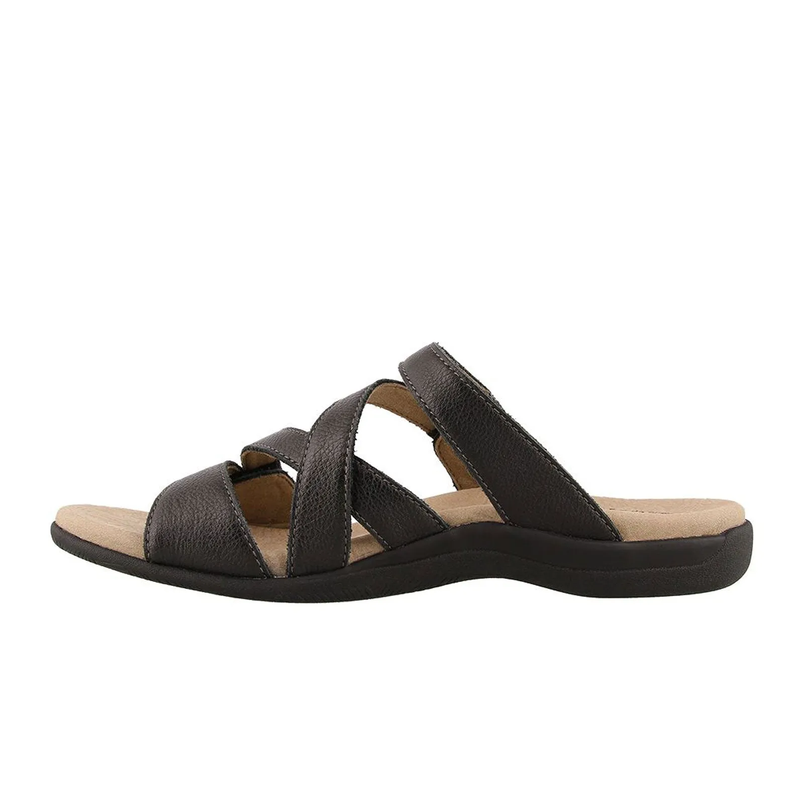 Taos Double U Slide Sandal (Women) - Black