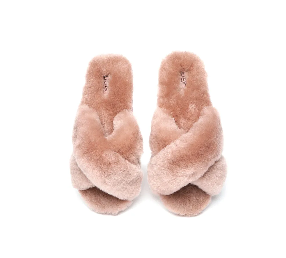 UGG Slides Fluffy Crossover Slides Linty Limited Edition