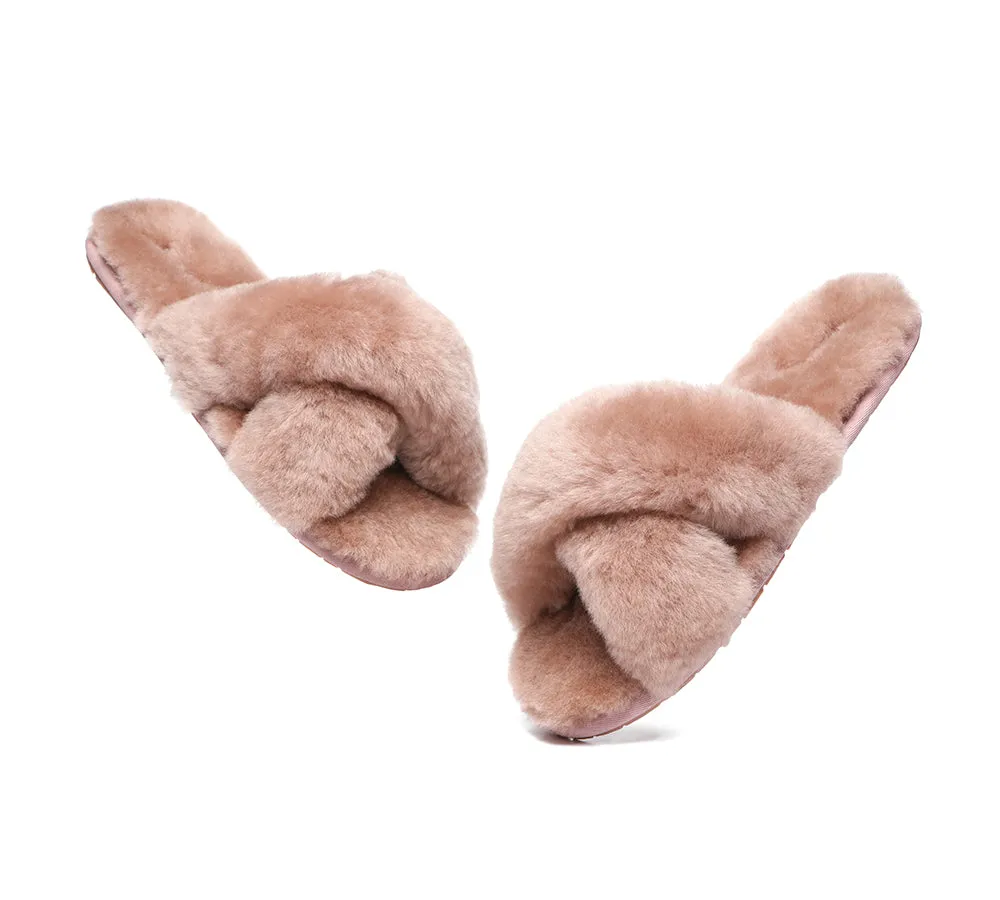 UGG Slides Fluffy Crossover Slides Linty Limited Edition