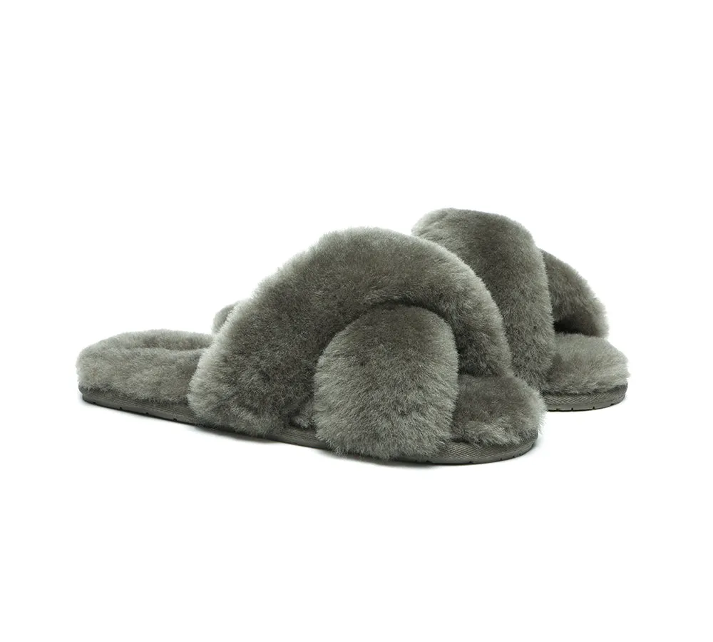 UGG Slides Fluffy Crossover Slides Linty Limited Edition