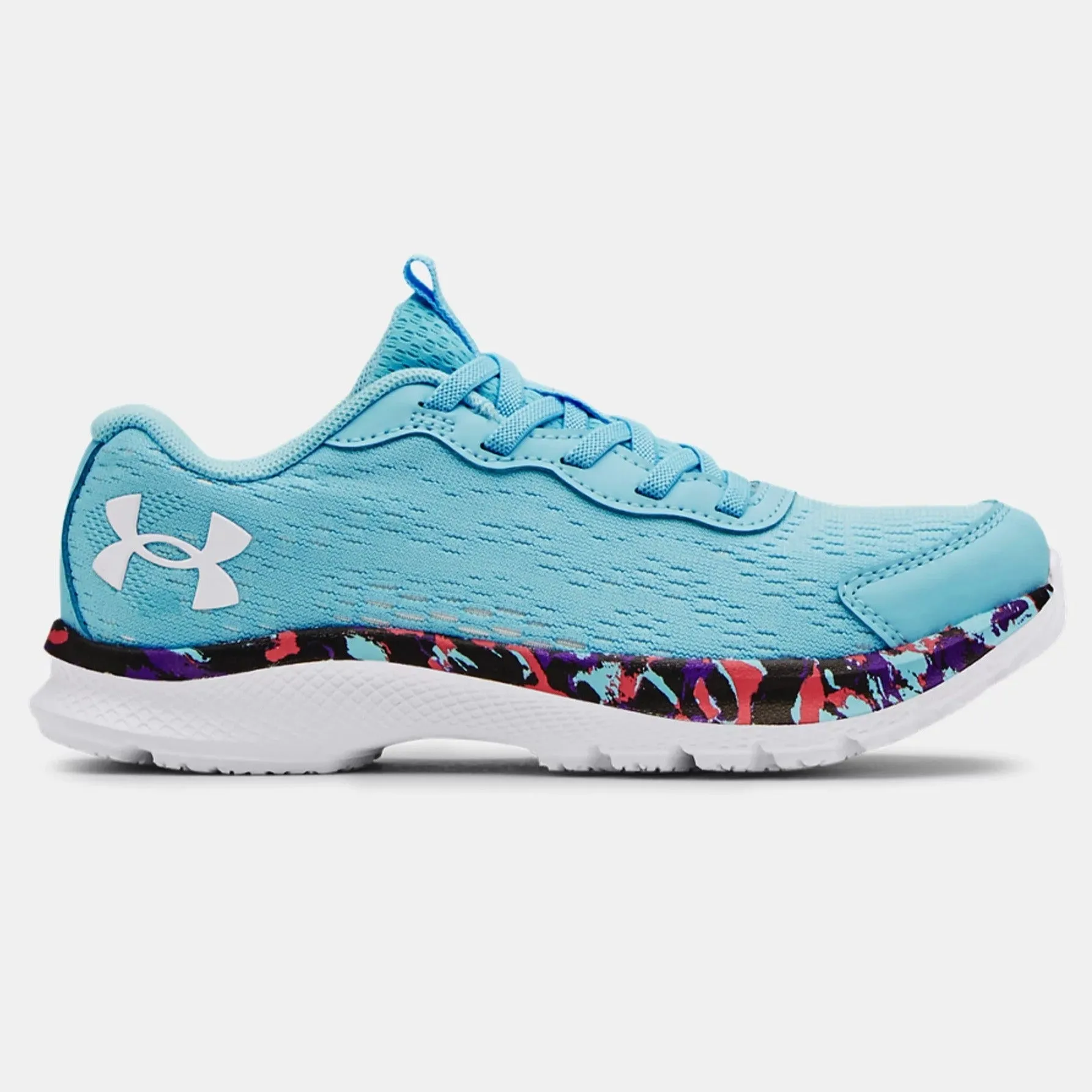 Under Armour Sky Blue/White/Black Bandit 7 Children’s Sneaker