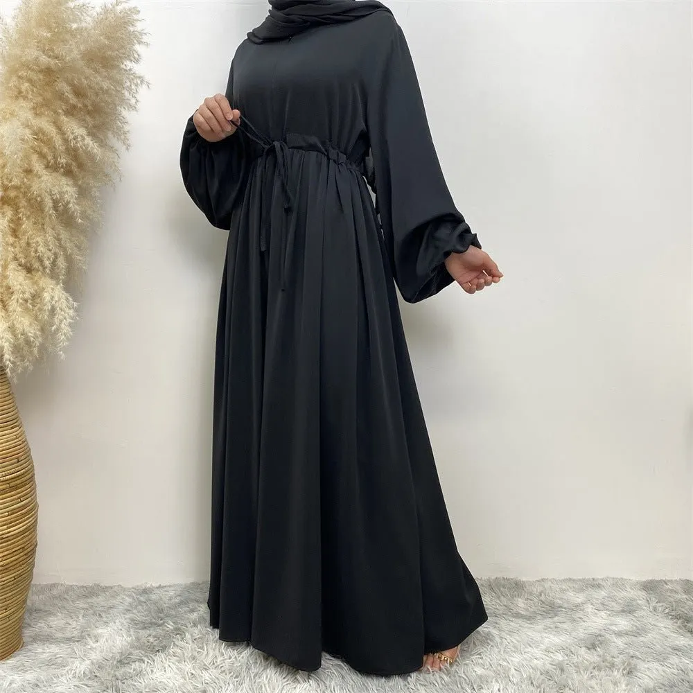 Versatile Stretchy Cuff Abaya (MA085)