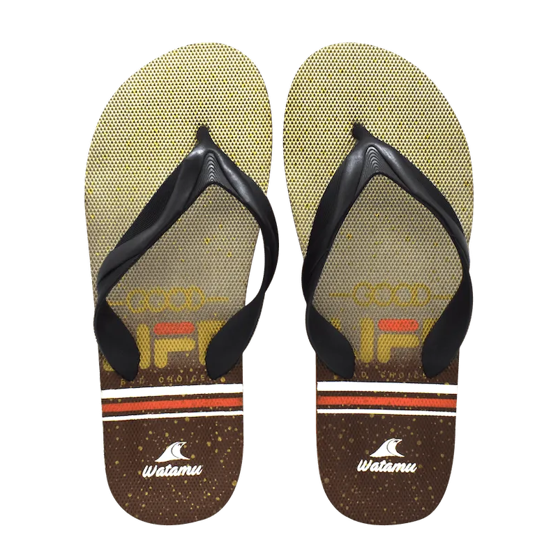 Watamu Life Slippers - Brown